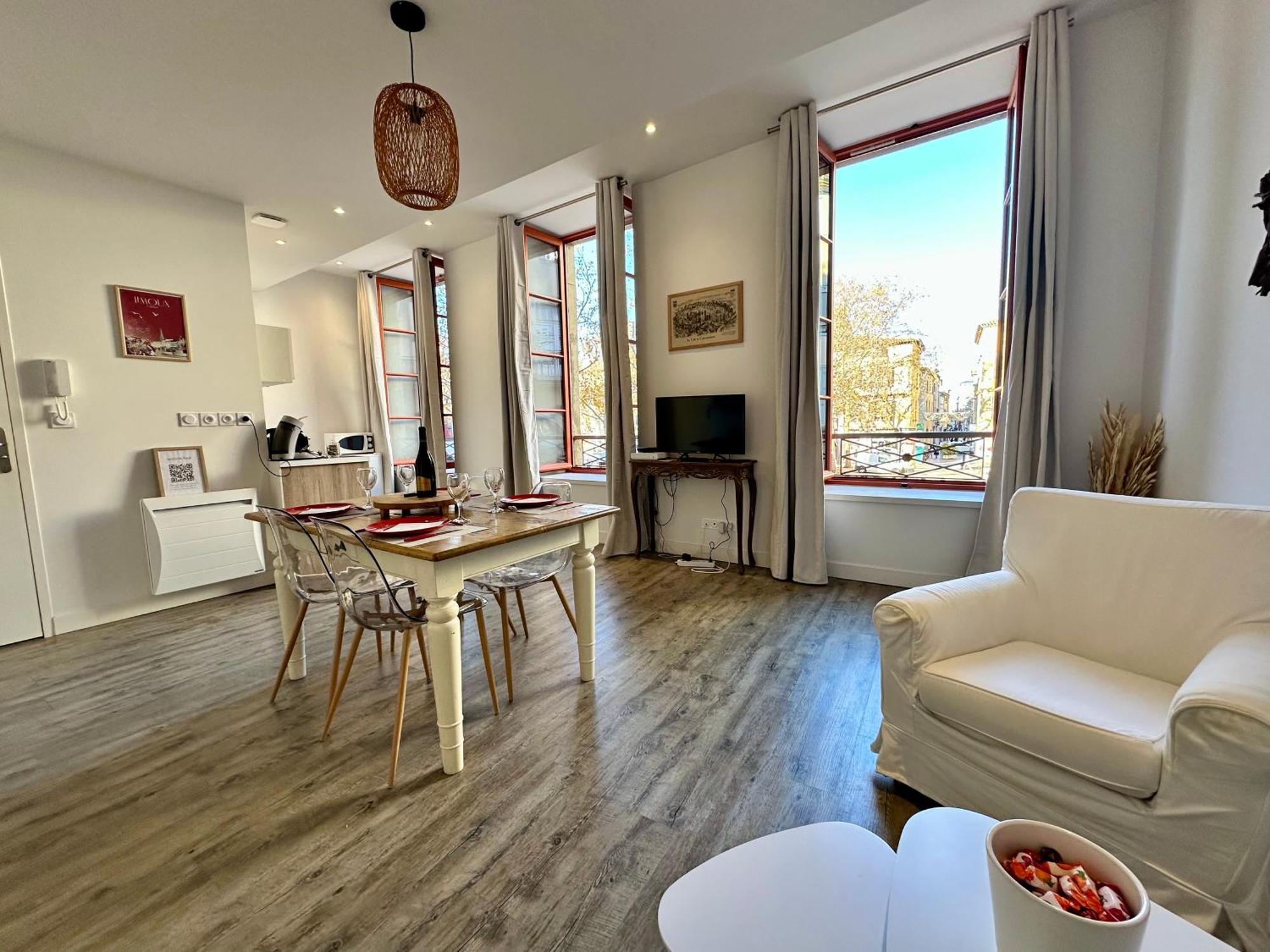 La Magie De Carnot Meuble De Tourisme 3 Etoiles Lägenhet Carcassonne Exteriör bild